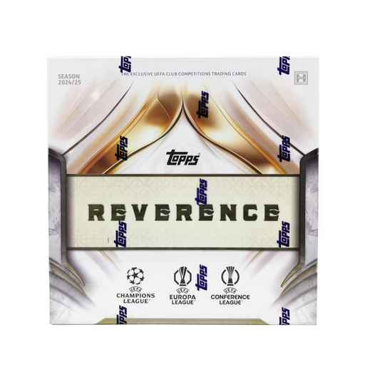 2024-25 Topps UEFA Club Competitions Reverence Soccer Hobby Box