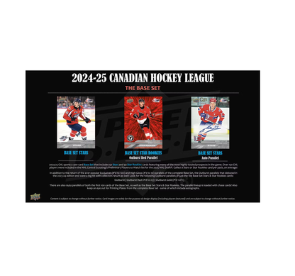 2024-25 Upper Deck CHL Hockey Hobby 20-Box Case
