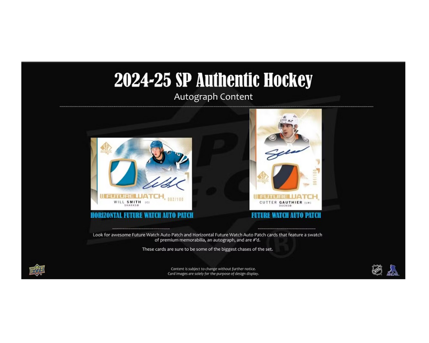 2024-25 Upper Deck SP Authentic Hockey Hobby Pack