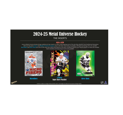 2024-25 Upper Deck Skybox Metal Universe Hockey Hobby Box