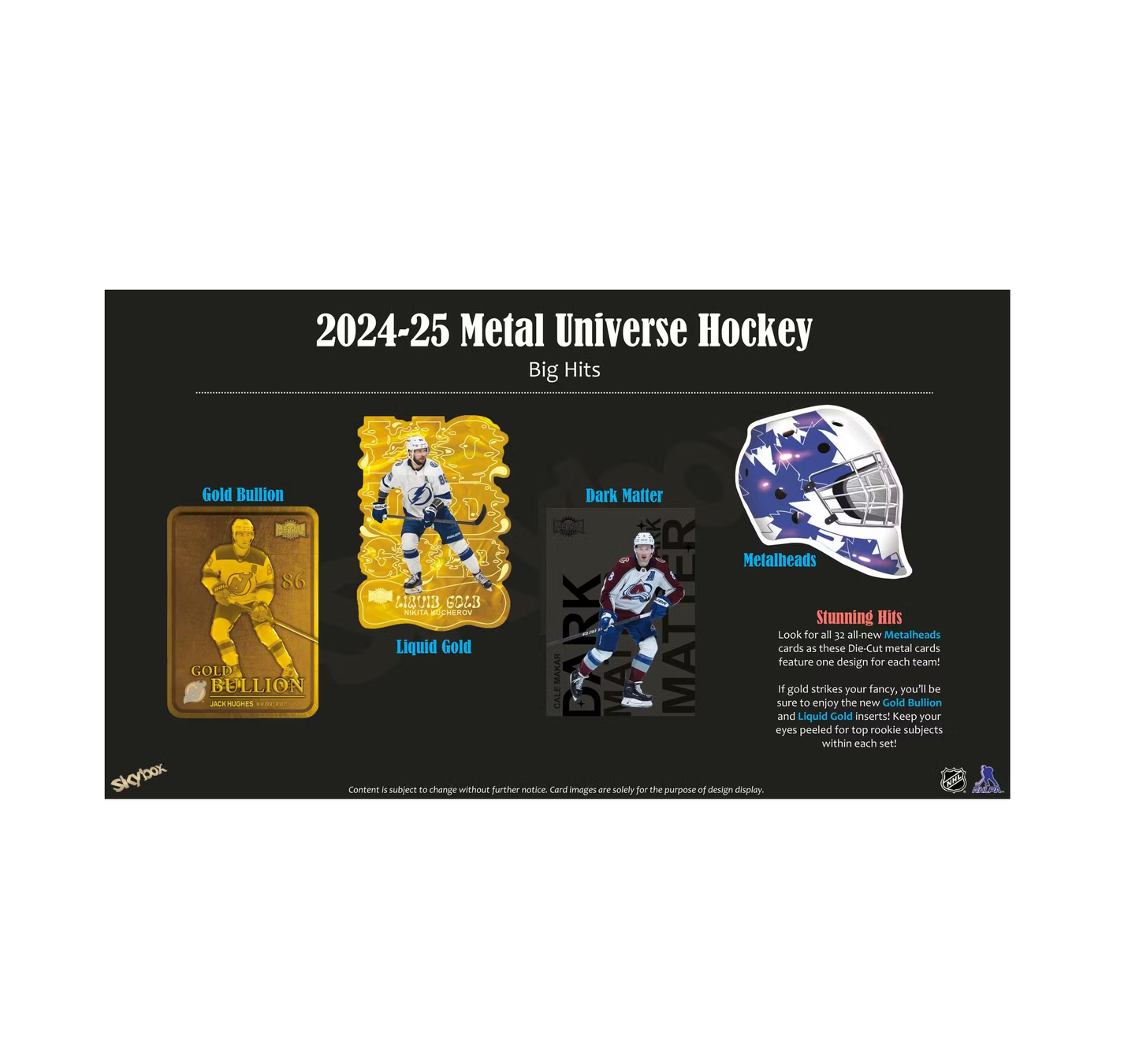 2024-25 Upper Deck Skybox Metal Universe Hockey Hobby Box
