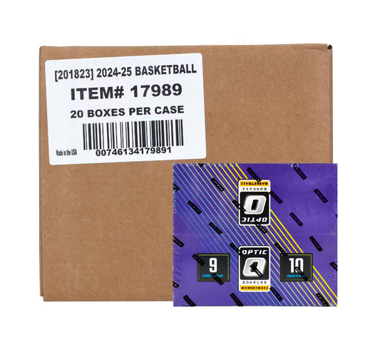2024-25 Panini Donruss Optic Basketball Fast Break 20-Box Case