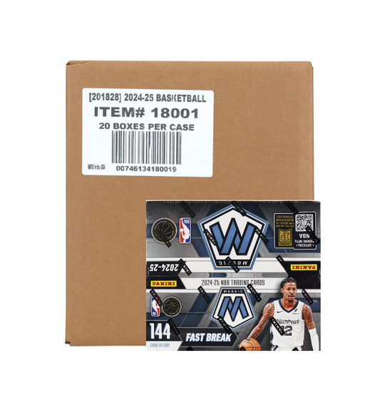 2024-25 Panini Mosaic Basketball Fast Break 20-Box Case