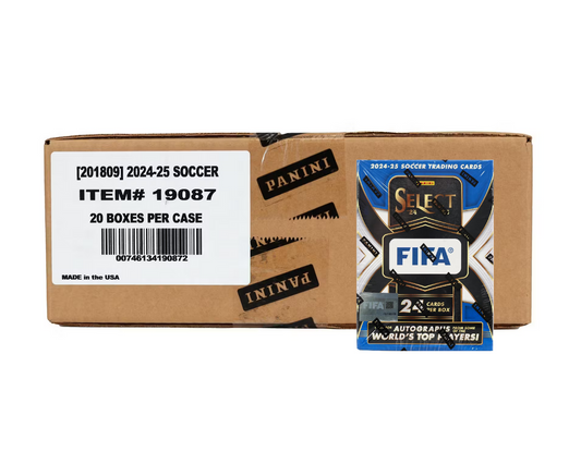 2024-25 Panini Select FIFA Soccer Hobby Blaster 20-Box Case