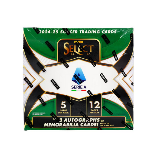 2024-25 Panini Select Serie A Soccer Hobby Box