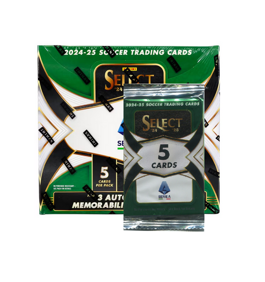 2024-25 Panini Select Serie A Soccer Hobby Pack