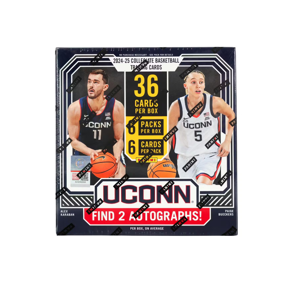 2025 Panini UConn Basketball Hobby 20-Box Case