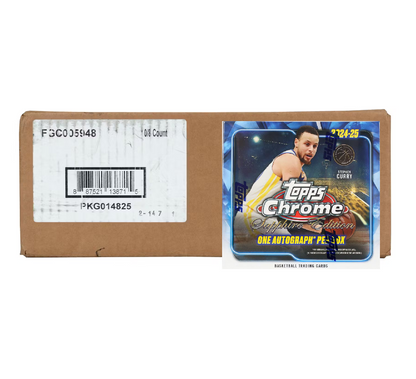 2024-25 Topps Chrome Basketball Sapphire Edition 10-Box Case