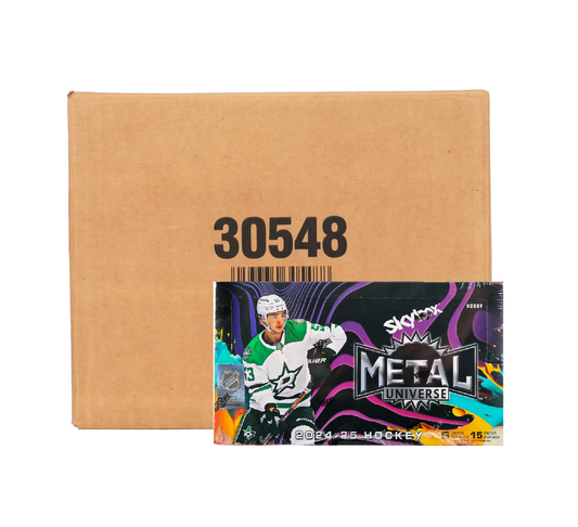 2024-25 Upper Deck Skybox Metal Universe Hockey Hobby 16-Box Case