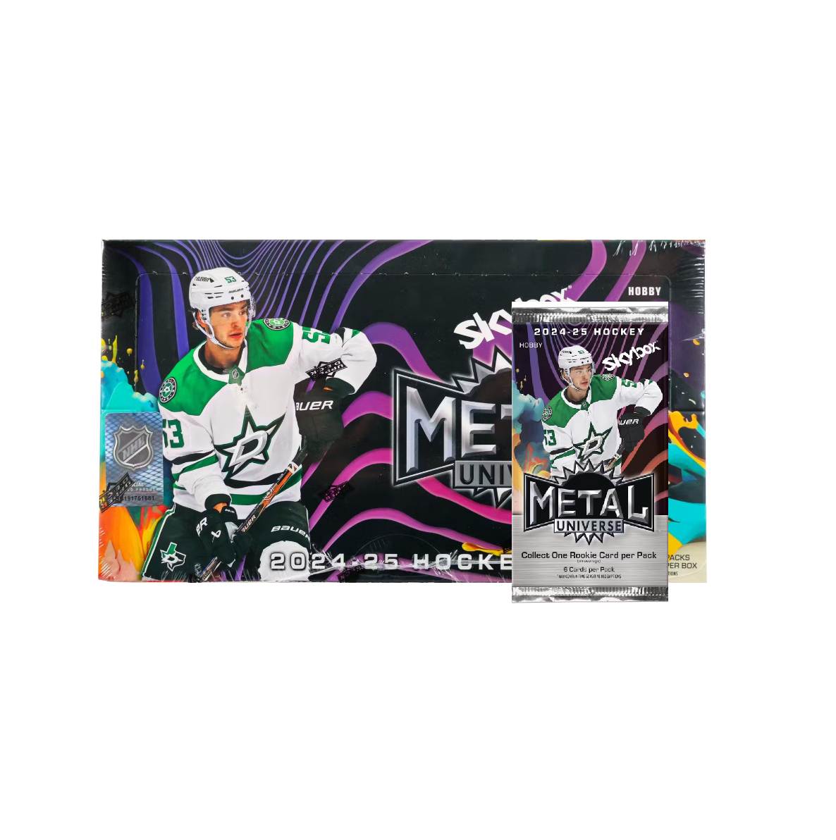 2024-25 Upper Deck Skybox Metal Universe Hockey Hobby Pack