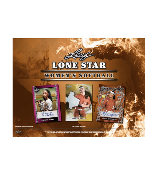2024 Leaf Lone Star Women's Softball Blaster Box