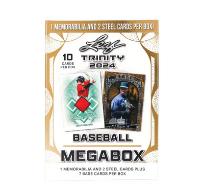 2024 Leaf Trinity Baseball Mega 20-Box Case