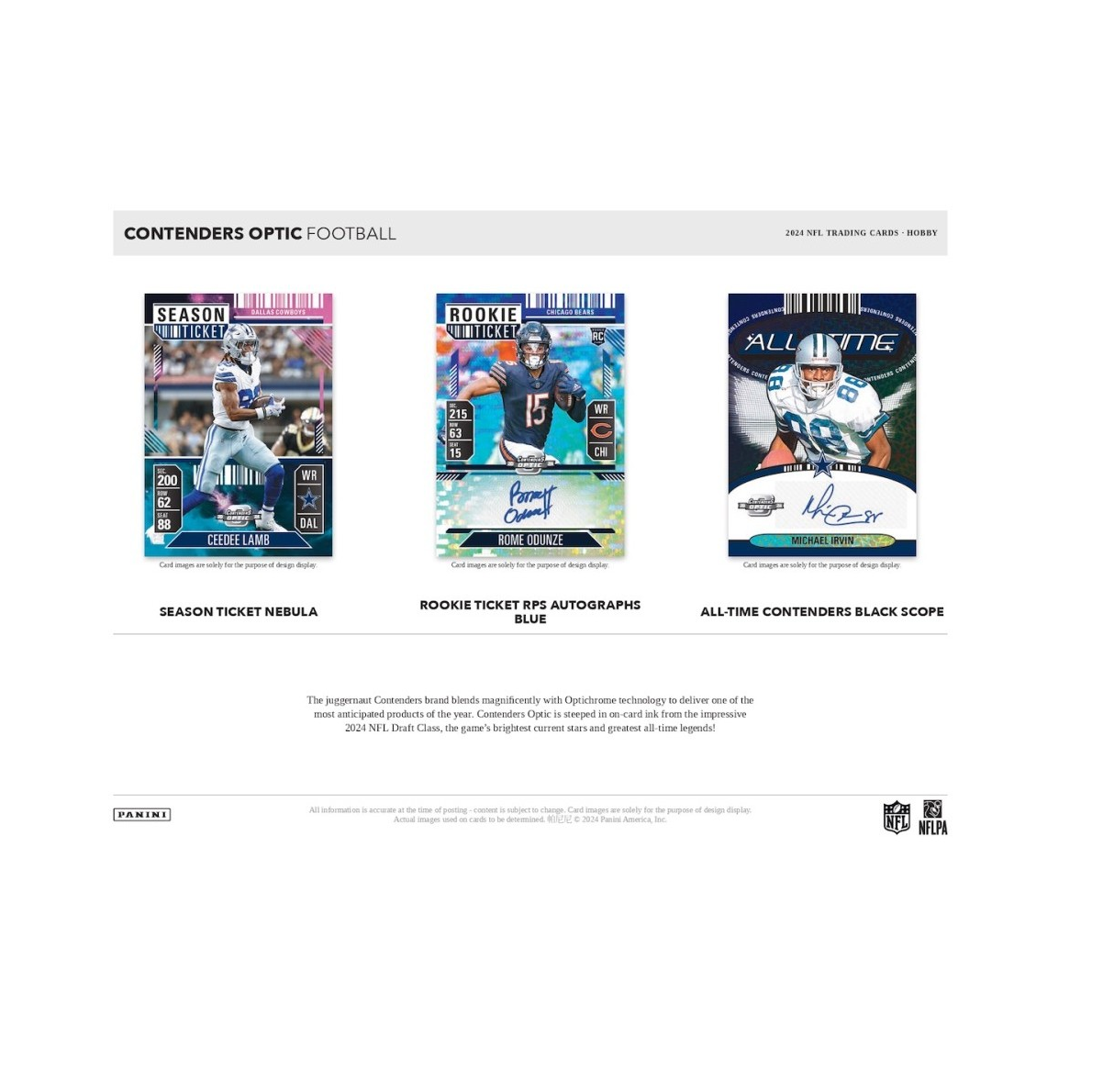2024 Panini Contenders Optic Football Hobby Box