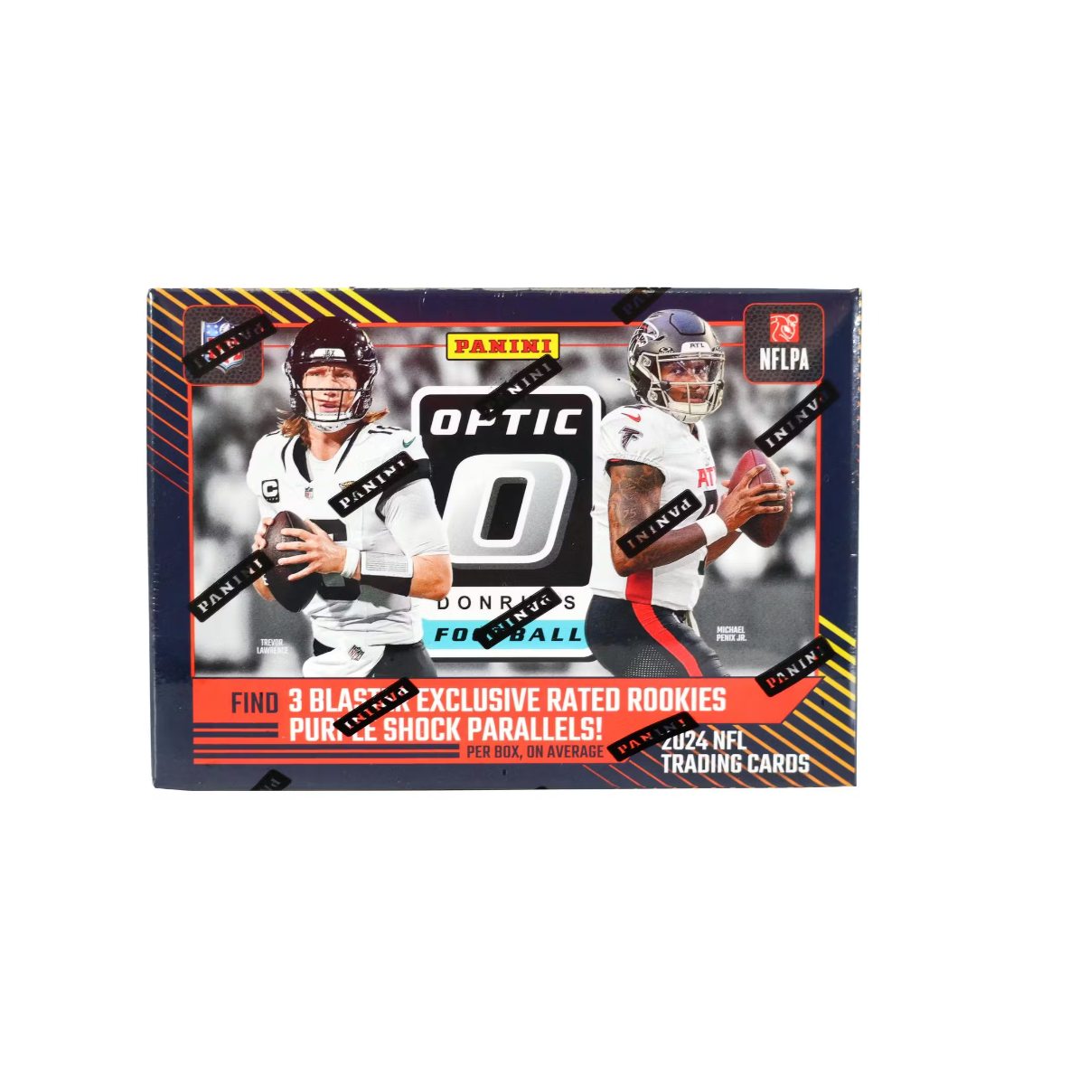 2024 Panini Donruss Optic Football Blaster 20-Box Case (Purple Shock Parallels)