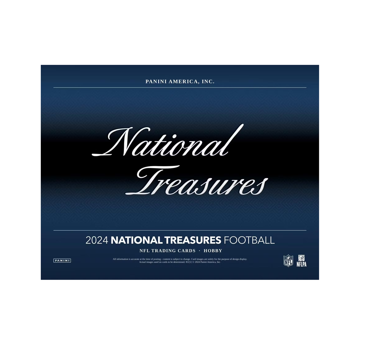 2024 Panini National Treasures Football Hobby Box