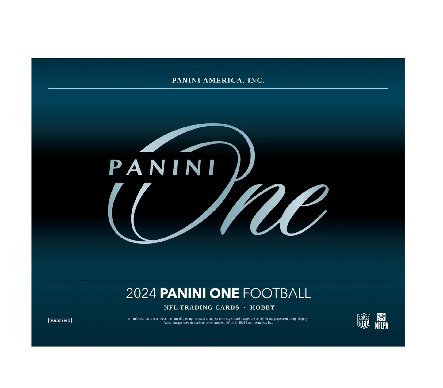 2024 Panini One Football Hobby 20-Box Case
