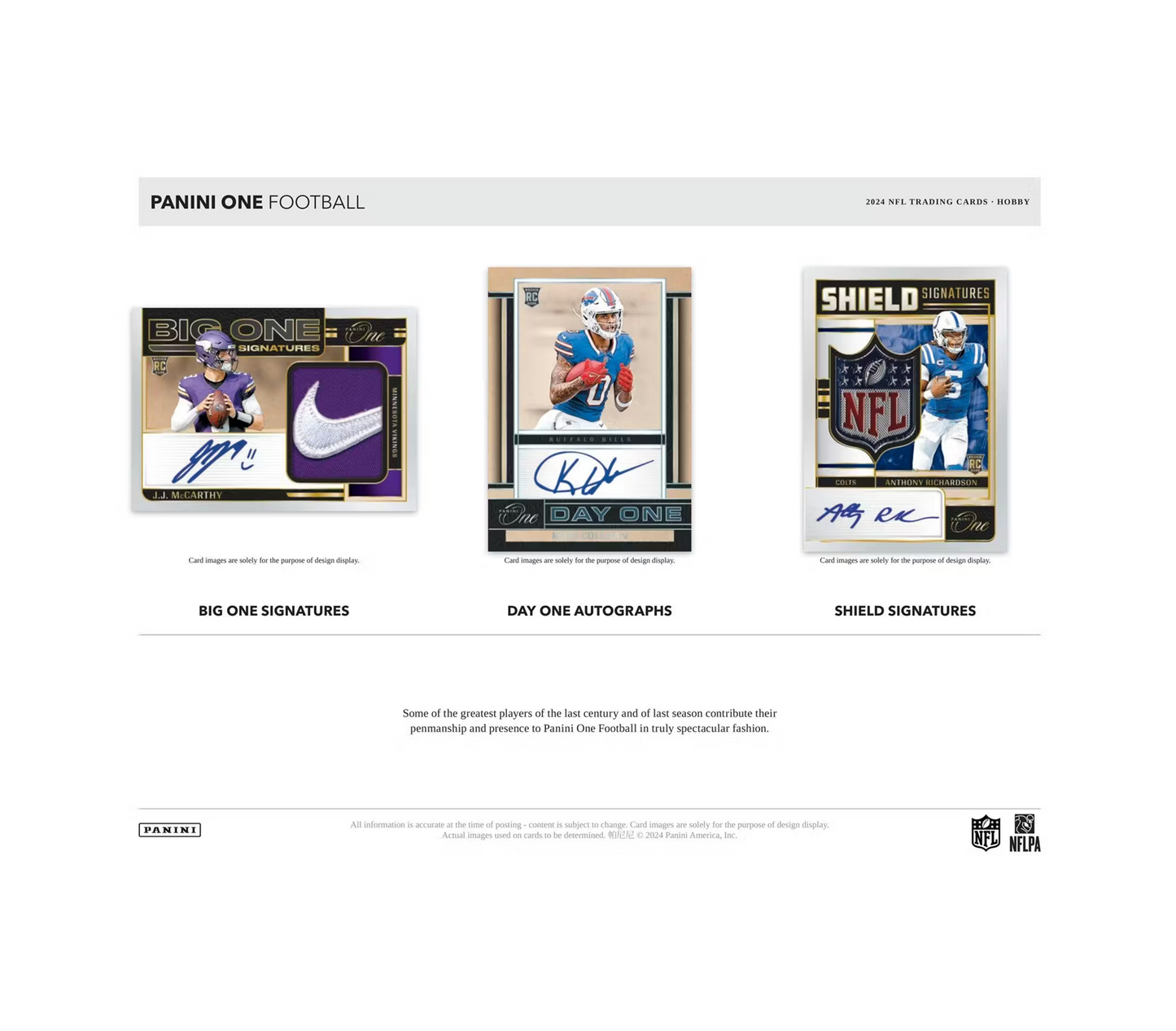 2024 Panini One Football Hobby Box