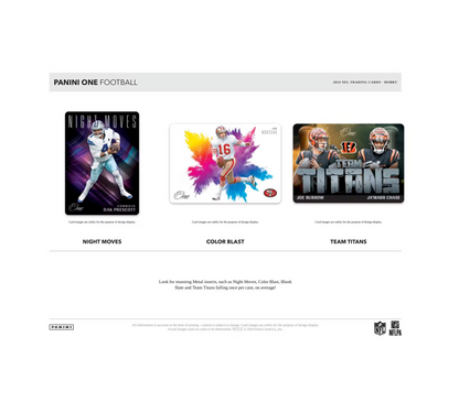 2024 Panini One Football Hobby 20-Box Case