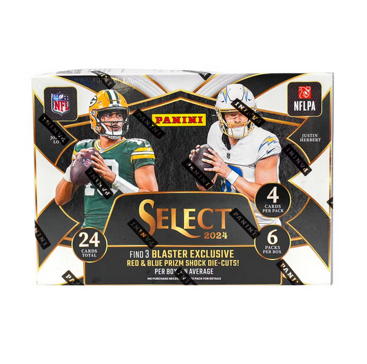 2024 Panini Select Football Blaster Box (Red and Blue Prizm)