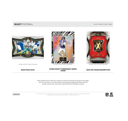 2024 Panini Select Football Hobby Box