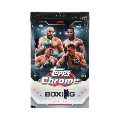 2024 Topps Chrome Boxing Hobby 12-Box Case