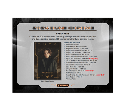 2024 Topps Dune Chrome Blaster Box