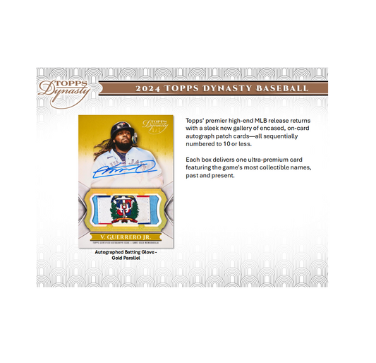 2024 Topps Dynasty Baseball Hobby Box