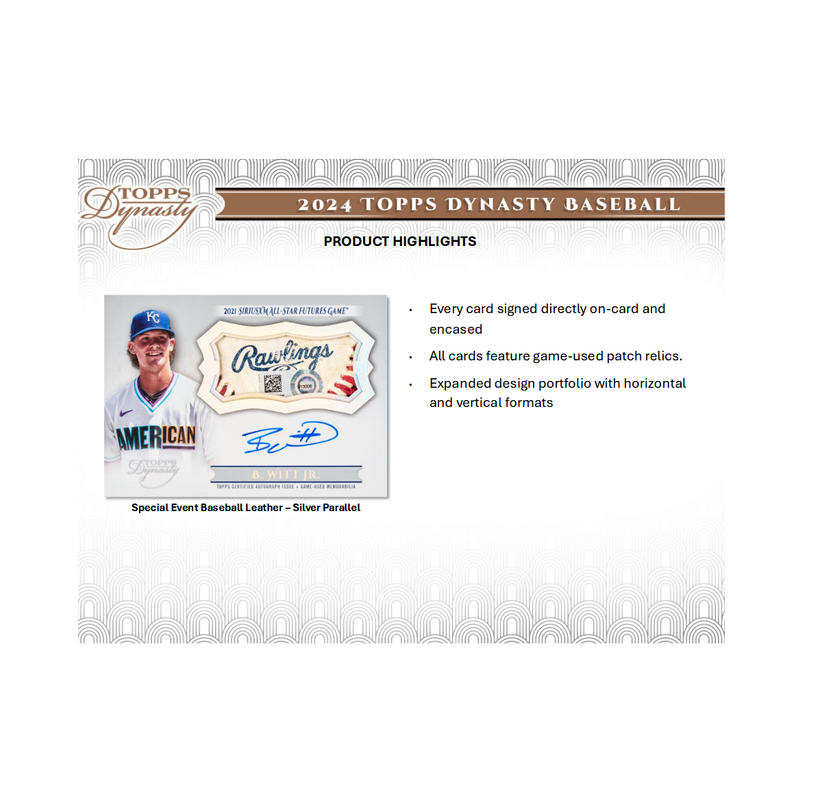 2024 Topps Dynasty Baseball Hobby 5-Box Case