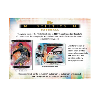 2024 Topps Inception Baseball Hobby Box