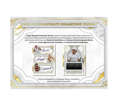 2024 Topps Royalty Tennis Hobby Box