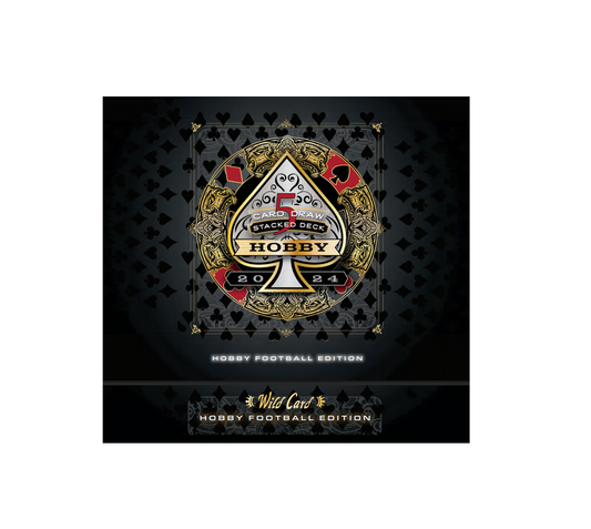 2024 Wild Card Five Card Draw Stacked Deck Football Hobby Box