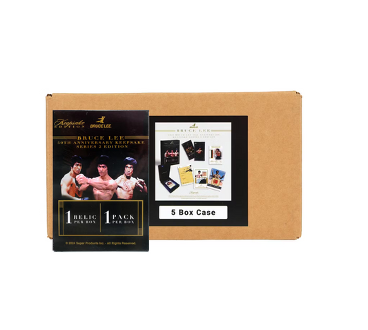 2024 Keepsake Bruce Lee 50th Anniversary Collection Series 2 5-Box Case