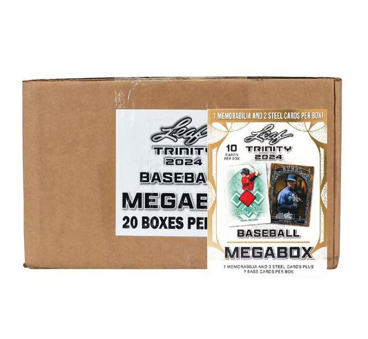 2024 Leaf Trinity Baseball Mega 20-Box Case