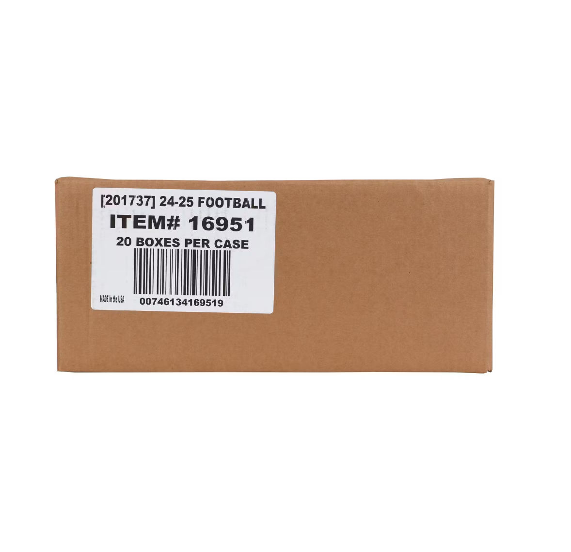 2024 Panini Donruss Optic Football H2 20-Box Case