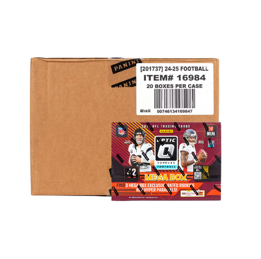 2024 Panini Donruss Optic Football Hobby Mega 20-Box Case