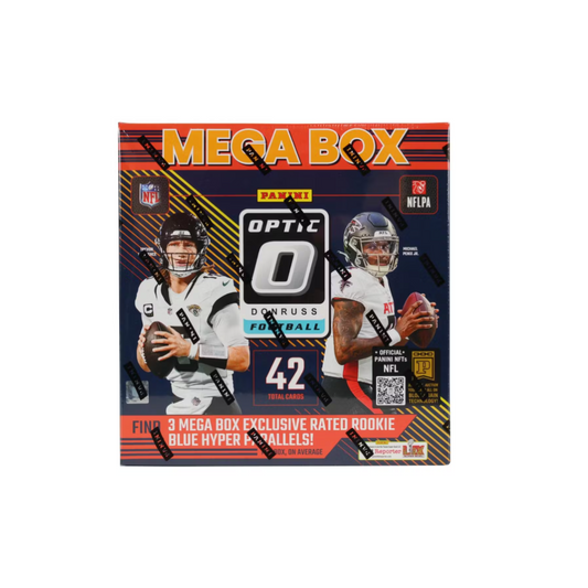 2024 Panini Donruss Optic Football Mega Box (Blue Hyper Parallels)