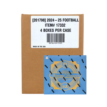 2024 Panini National Treasures Football Hobby 4-Box Case