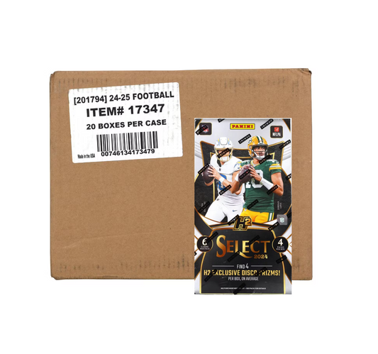2024 Panini Select Football H2 20-Box Case