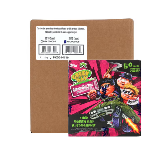 2024 Topps Garbage Pail Kids Battle Of The Bands: Green Day Hobby 20-Box Case