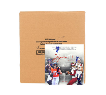 2024 Topps Signature Class Football Mega 20-Box Case
