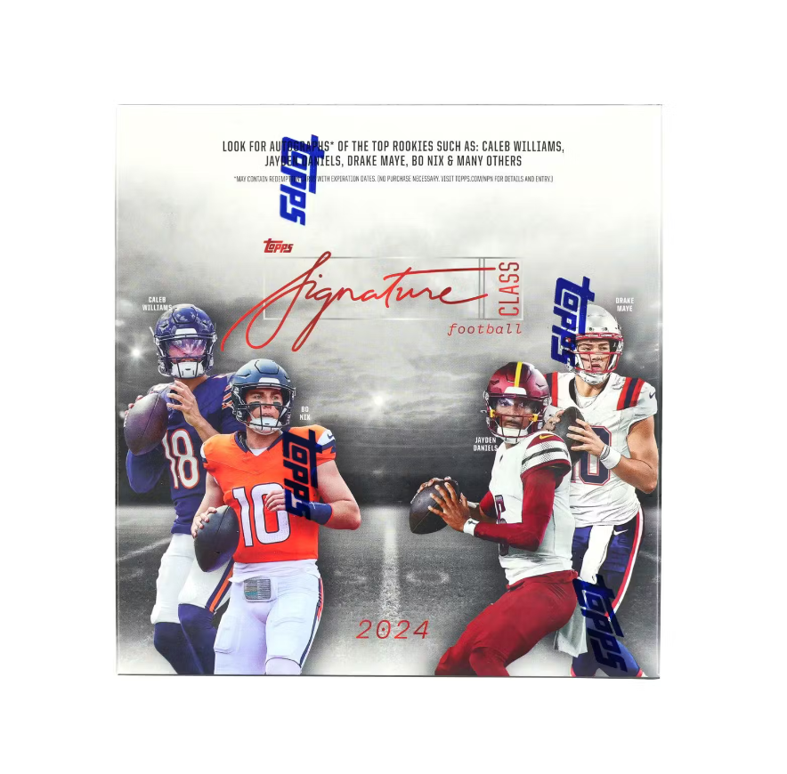 2024 Topps Signature Class Football Mega 20-Box Case