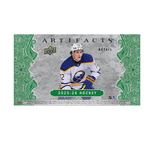 2025-26 Upper Deck Artifacts Hockey Blaster Box