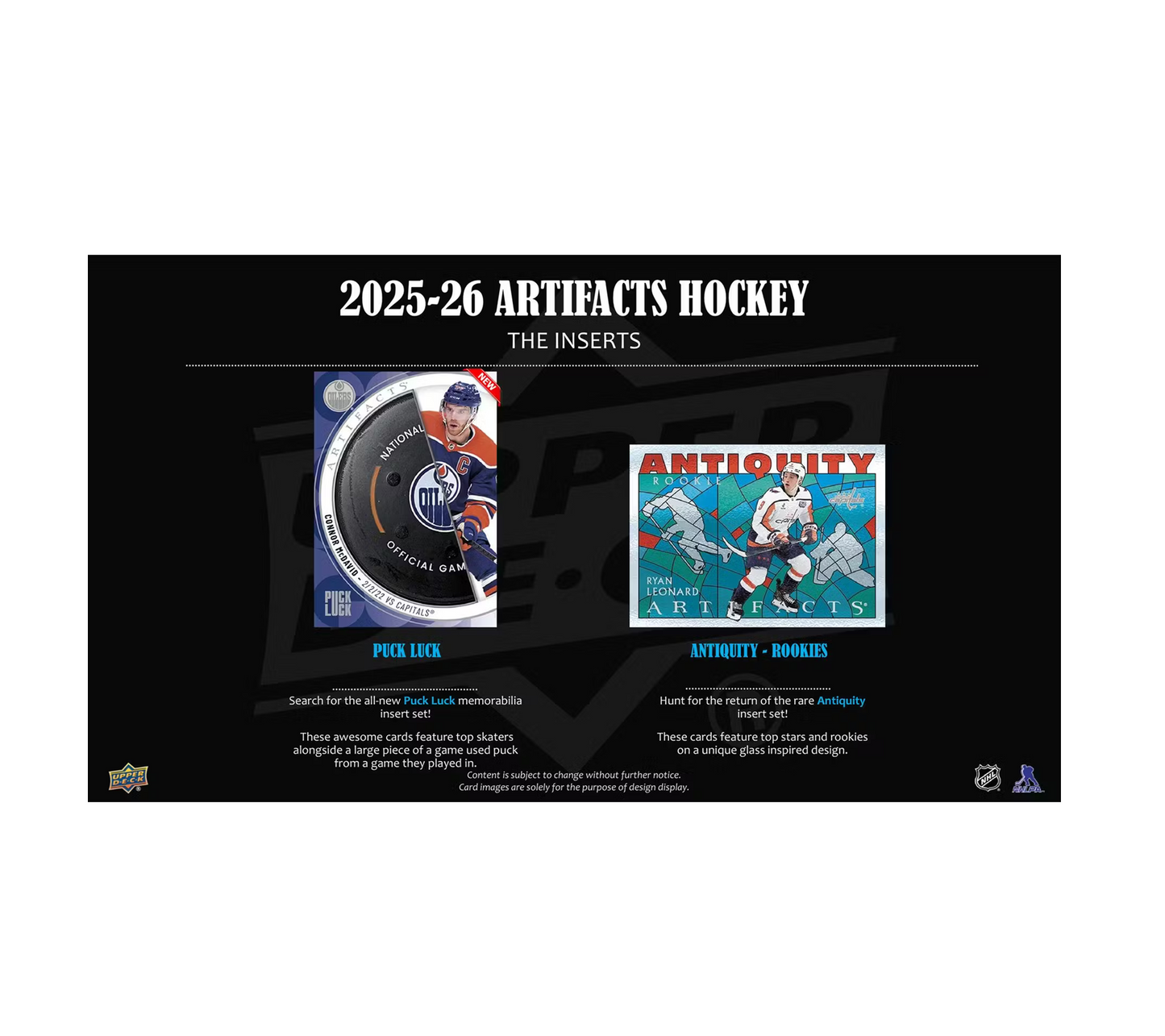 2025-26 Upper Deck Artifacts Hockey Hobby Box