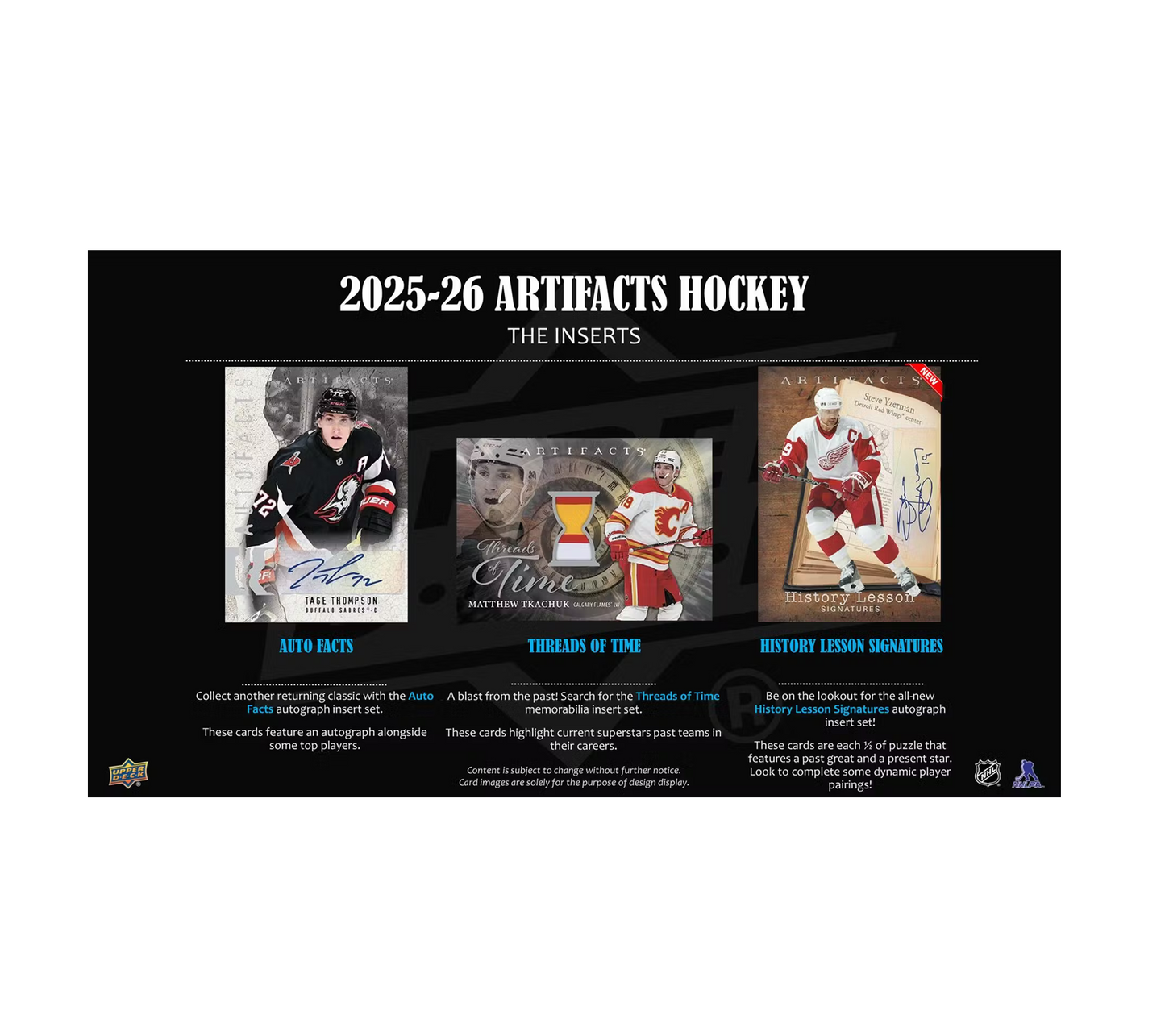 2025-26 Upper Deck Artifacts Hockey Hobby Box
