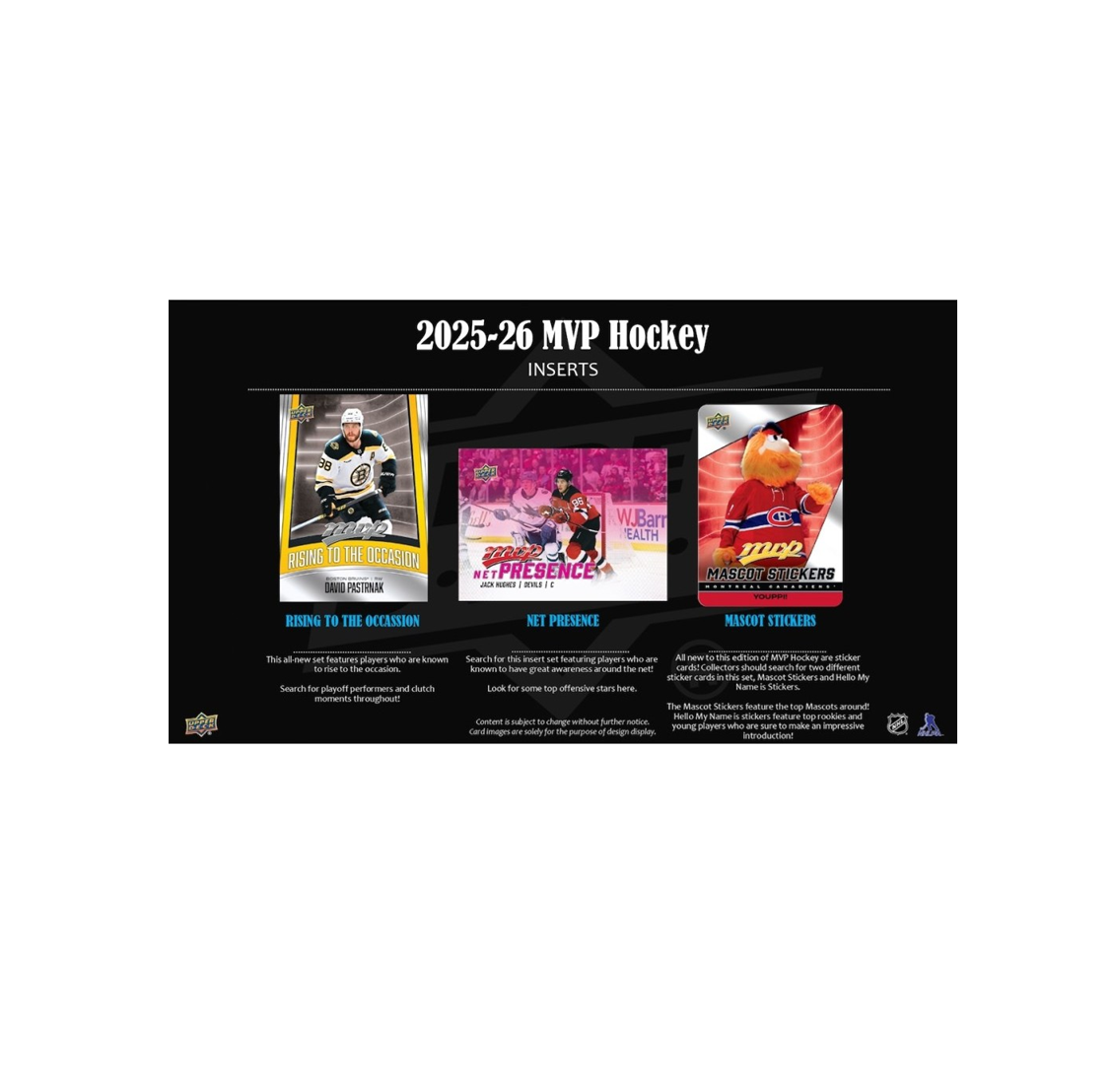 2025-26 Upper Deck MVP Hockey Blaster 20-Box Case