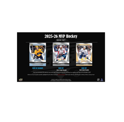 2025-26 Upper Deck MVP Hockey Blaster 20-Box Case