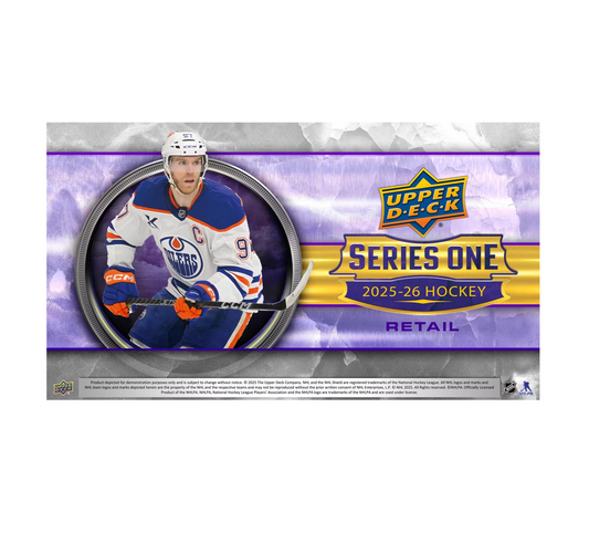 2025-26 Upper Deck Series 1 Hockey Blaster 20-Box Case