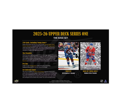 2025-26 Upper Deck Series 1 Hockey Hobby Pack