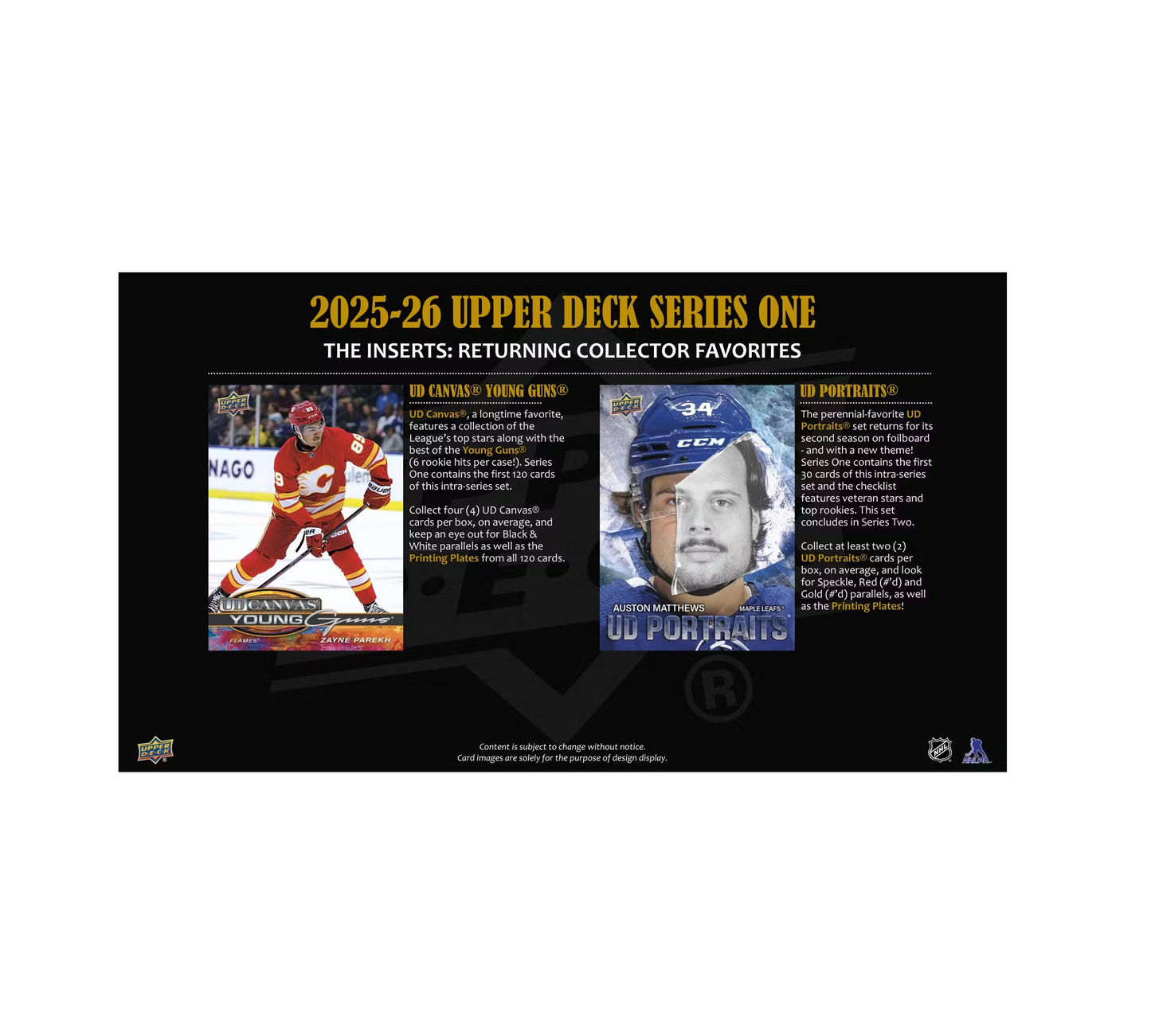 2025-26 Upper Deck Series 1 Hockey Hobby Pack