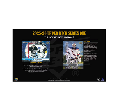 2025-26 Upper Deck Series 1 Hockey Hobby Pack